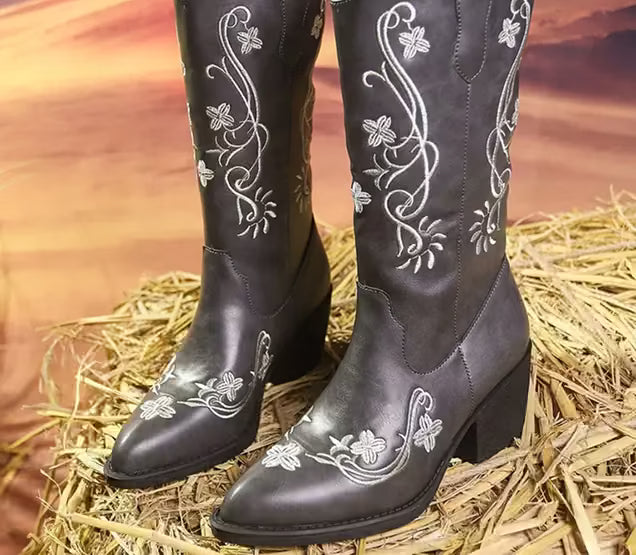 Premium leather boots